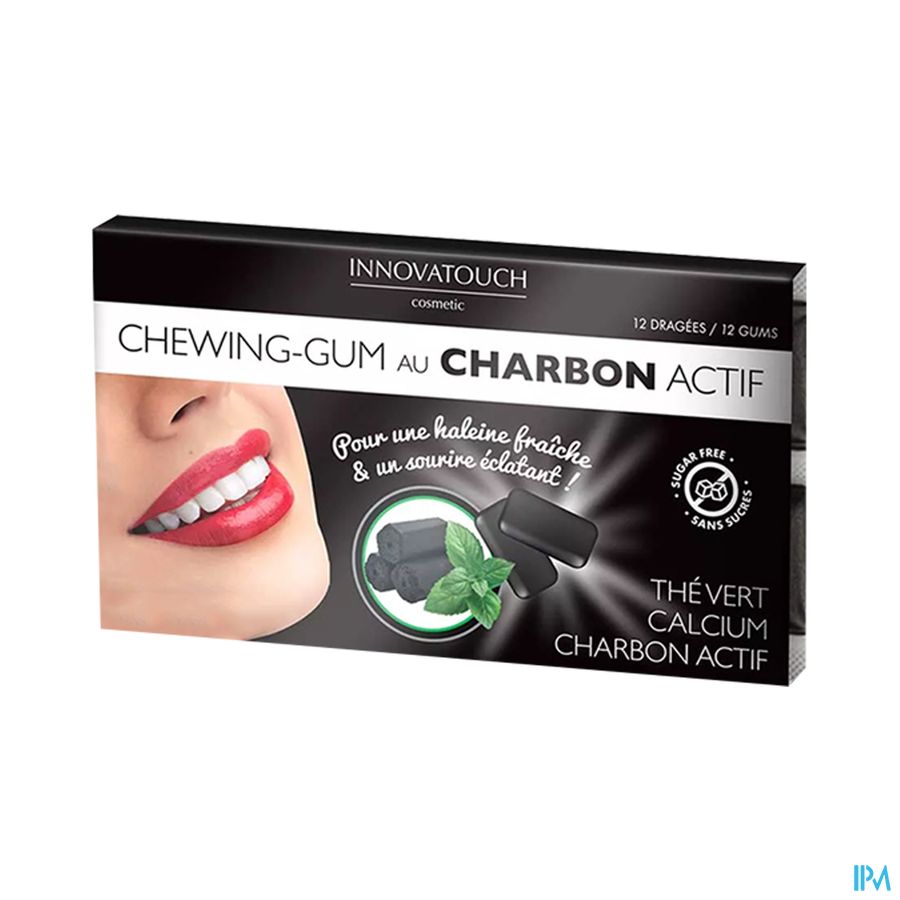 vignette INNOVATOUCH CHEWINGGUM CHARBON ACTIFX12
