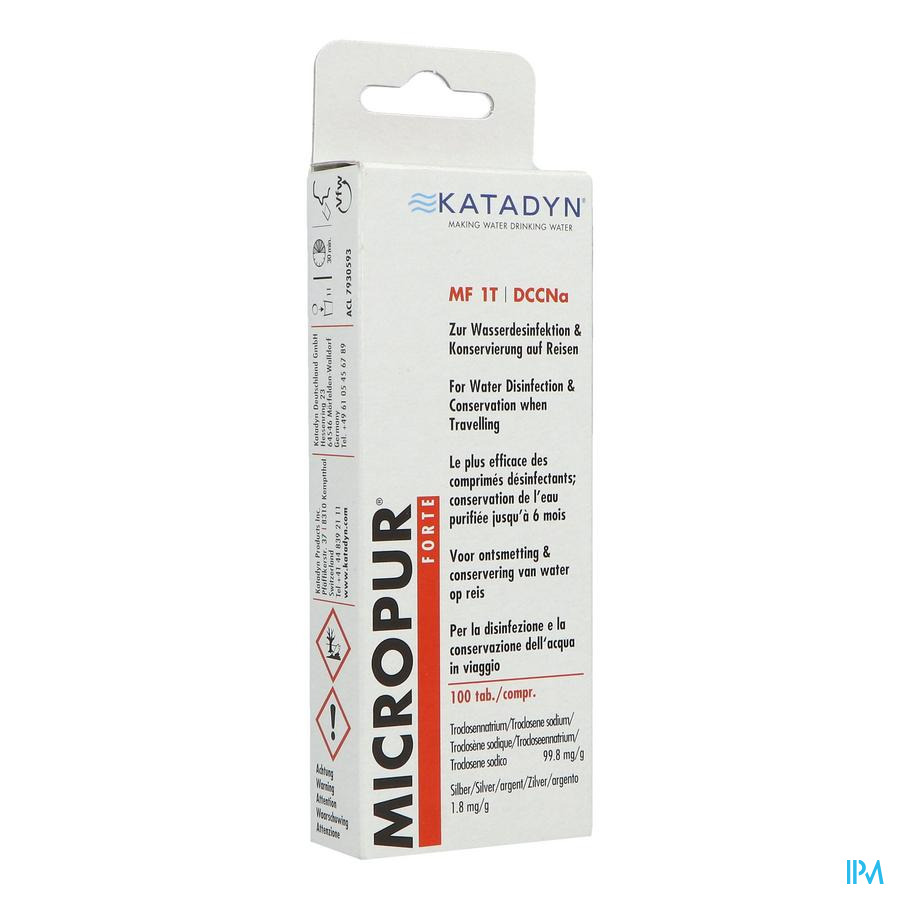 vignette MICROPUR FORTE MF1 DCCNA CPR100