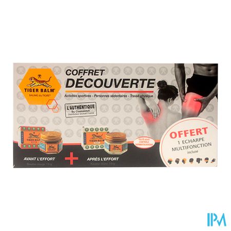 vignette Cosmediet Baume Du Tigre Rouge + Blanc Pommade 19g X2