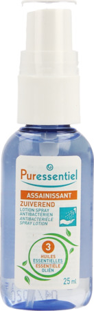 vignette Puressentiel Lotion Spray Antibacterien Mains Surface 25ml