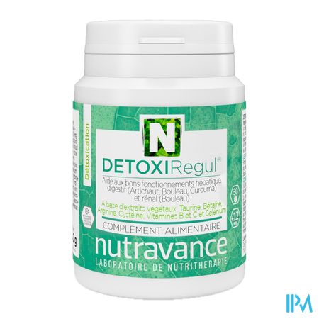 vignette Nutravance Detoxiregul Comprime 30