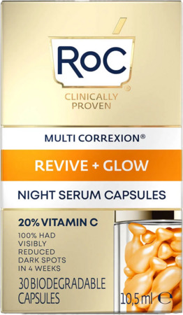 vignette Roc Renouveau + Eclat Capsule Serum Nuit 30