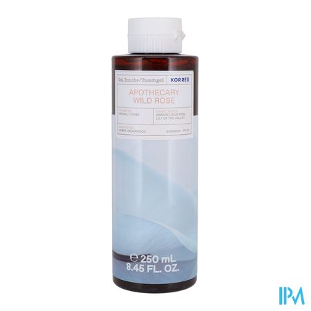 vignette Korres Gel Douche Apothecary Wild Rose 250ml