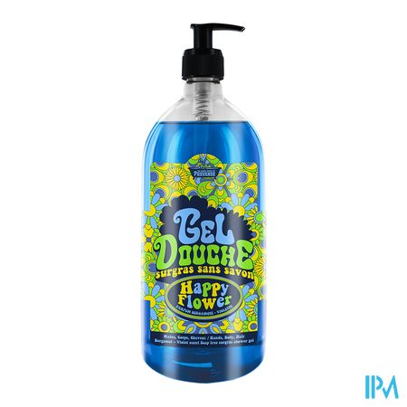 vignette Les Petits Bains De Provence Happy Gel Douche Happy 1l