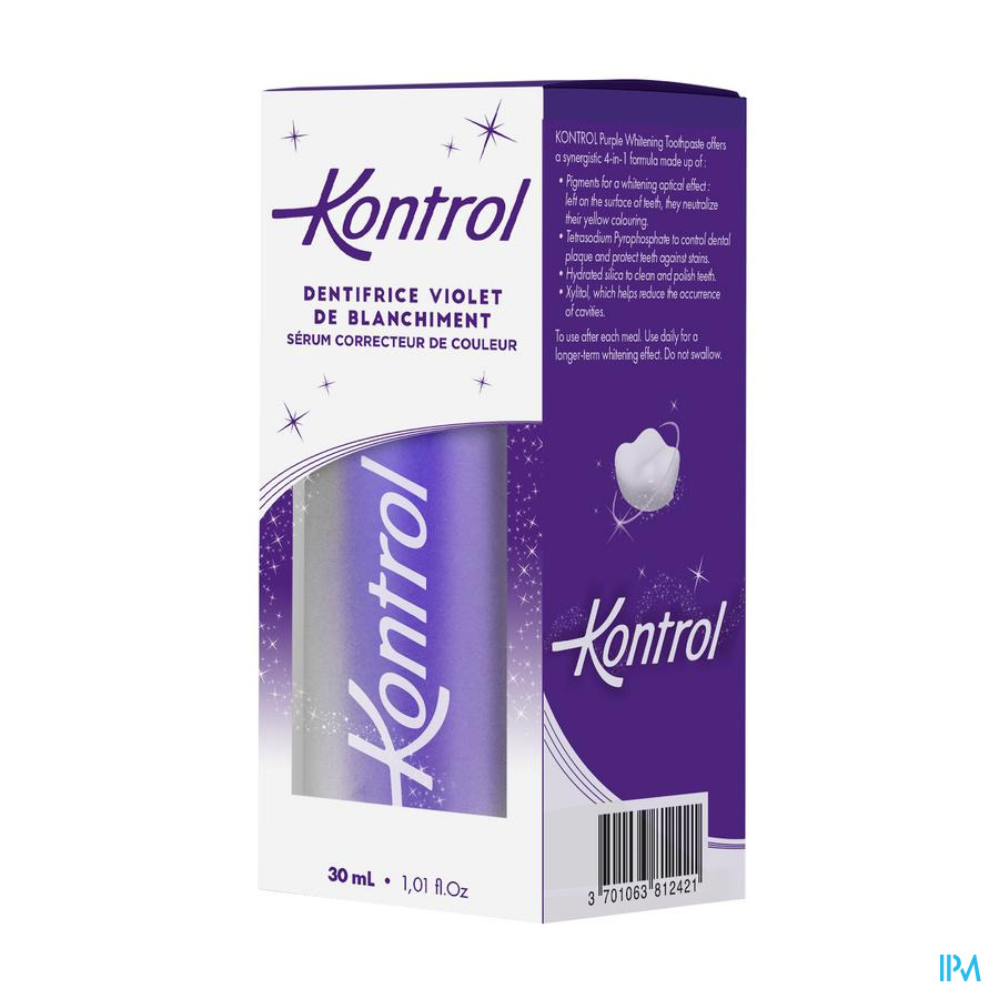 vignette KONTROL DENTIFRICE SER CORRECT VIOLET30ML