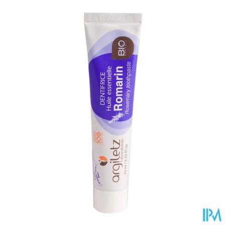 vignette Argiletz Dentifrice Argile Romarin Bio 75ml