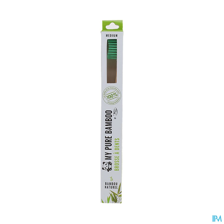 produit MY PURE BAMBOO BROSSE VERTE