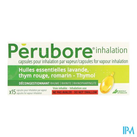 vignette Perubore Inhalation Capsule Pour Inhalation 15