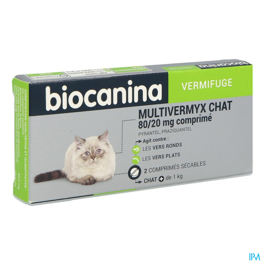 vignette Multivermix Chat Comprime 2