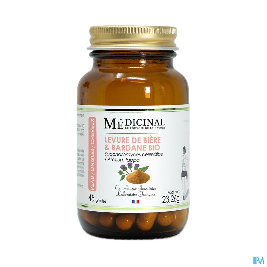 produit MEDICINAL LEVURE DE BIERE/BARDANE 45 GEL