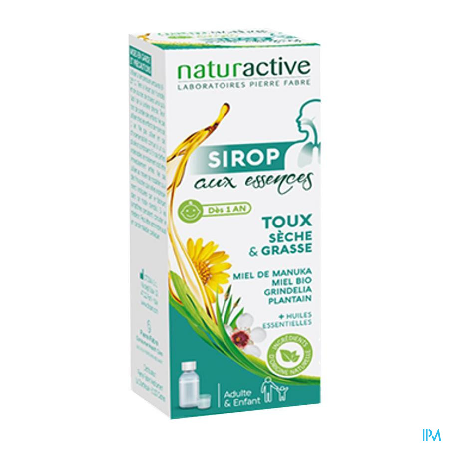 produit Naturactive Sirop Aux Essences Toux 120ml