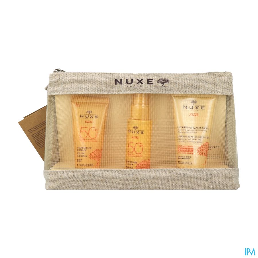 produit Nuxe Sun Trousse Mes Indispensables Haute Protection Solaire 4produits