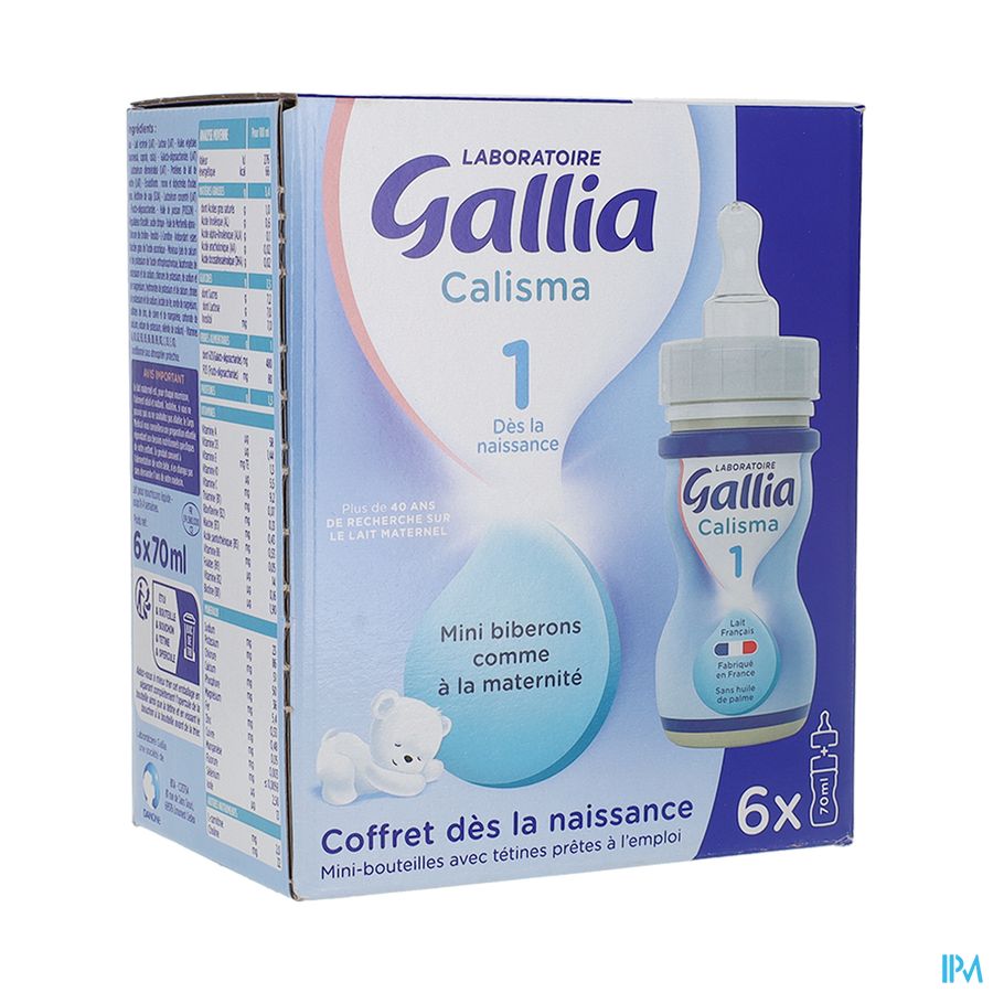 vignette Gallia Calisma Coffret Naissance 1er Age 70ml X6