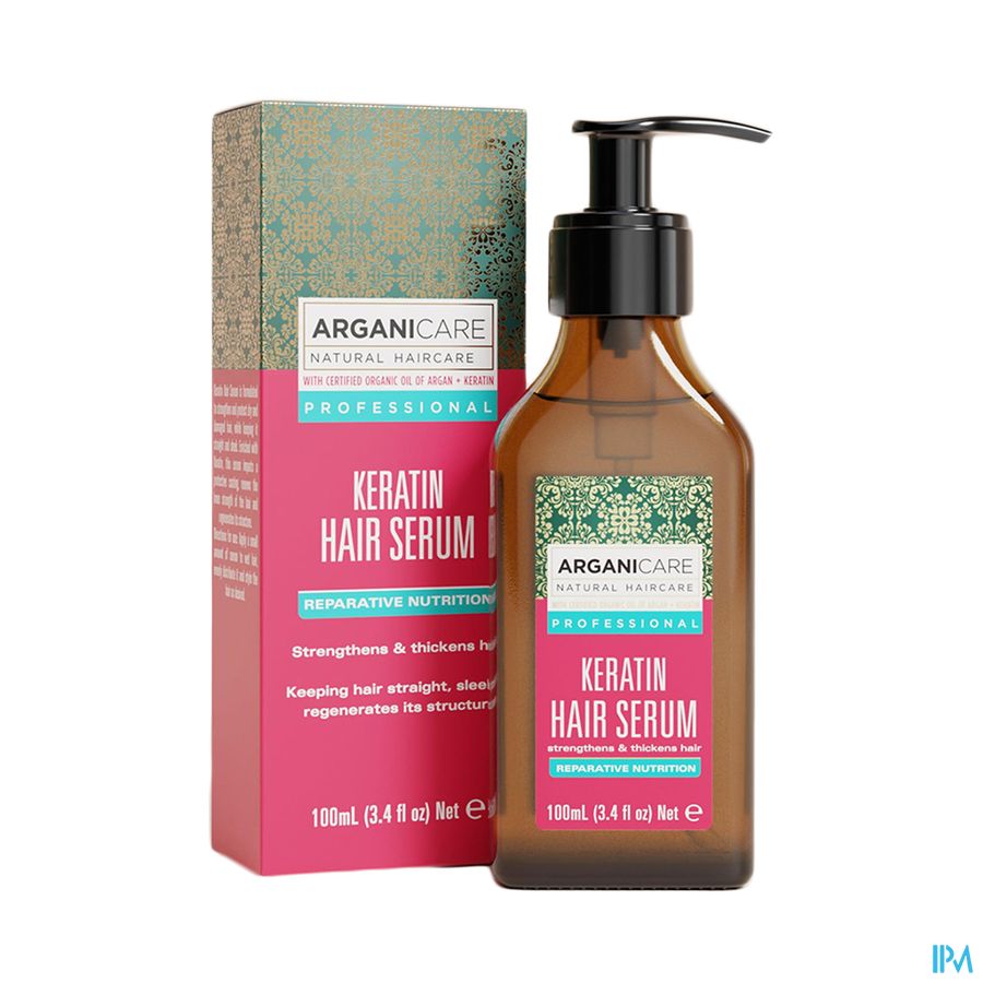 vignette ARGANICARE SER REP&amp;NUTRIT KERATINE 100ML
