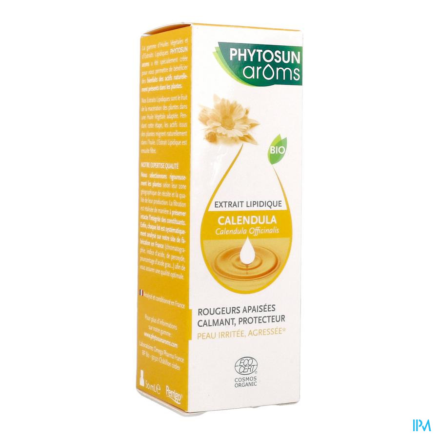 vignette Phytosun Aroms Extrait Lipidique Calendula Bio 50ml