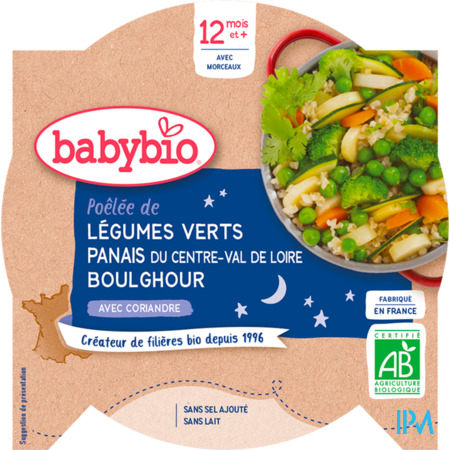 produit BABYBIO ASS BN LEG VERT PANAIS 230G