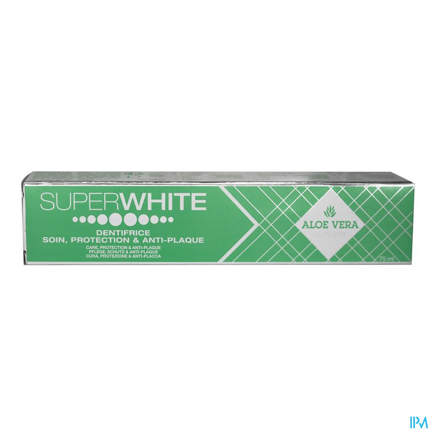 produit Superwhite Aloe Vera Dentifrice Soin Protection 15ml