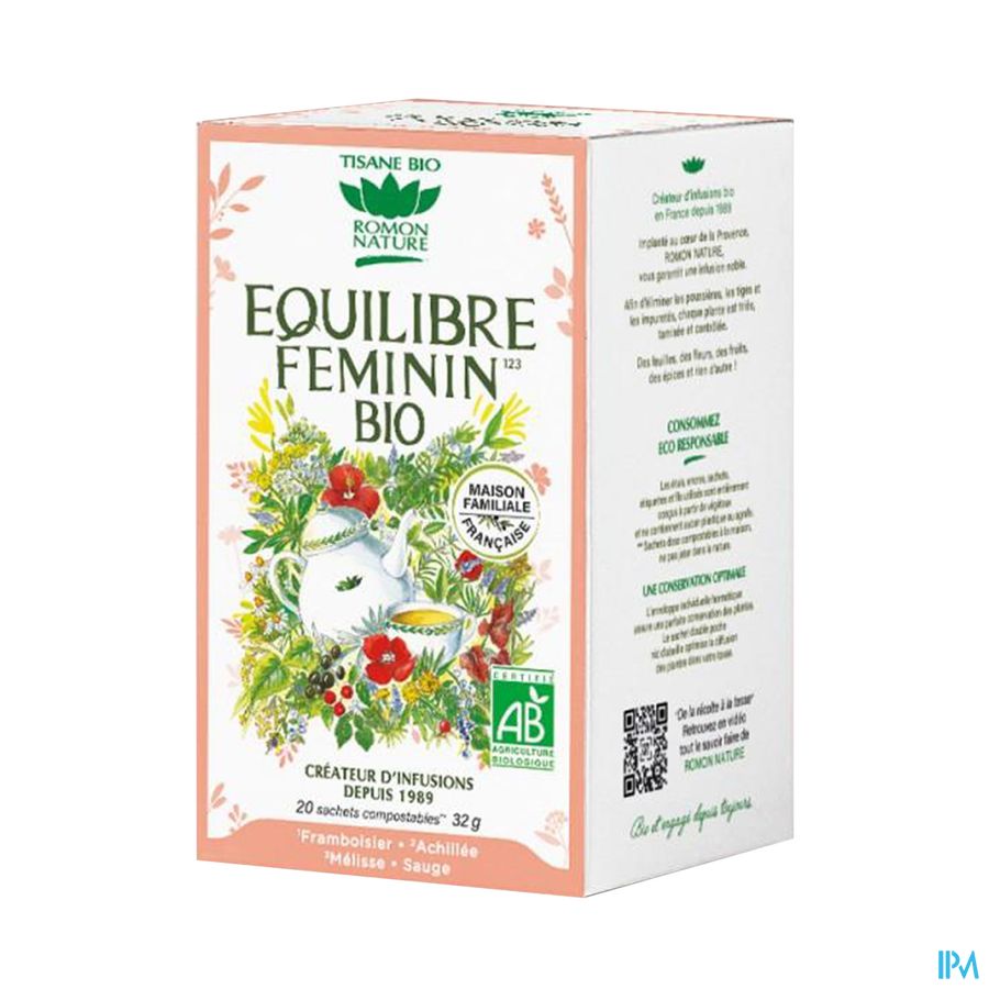 produit ARAQUELLE EQUILIBRE FEMININ BIO BTE20