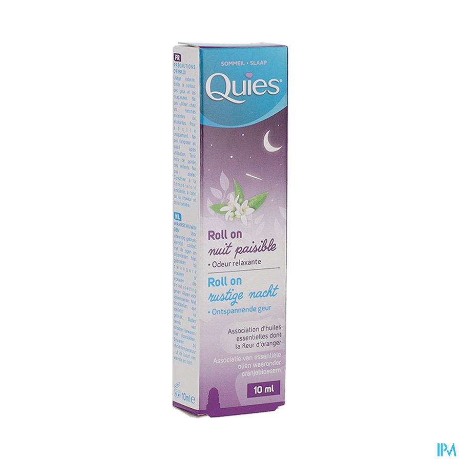 produit Quies Sommeil Roll On Nuit Paisible 10ml
