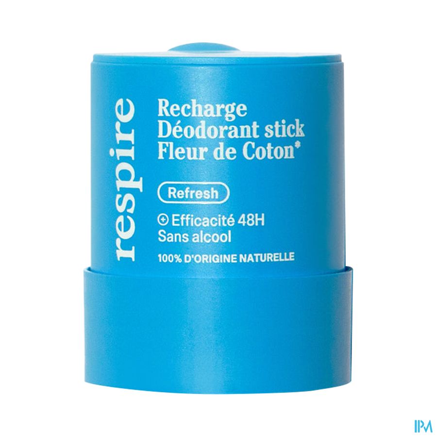vignette RESPIRE RECHARGE DEO STICK FL COTON 50G