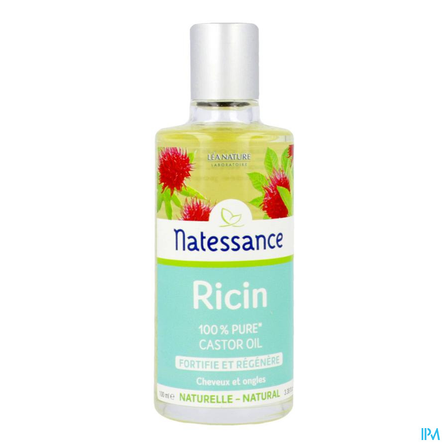 vignette Natessance Naturel Huile De Ricin 100% Pure Fortifie Et Regenere 100ml