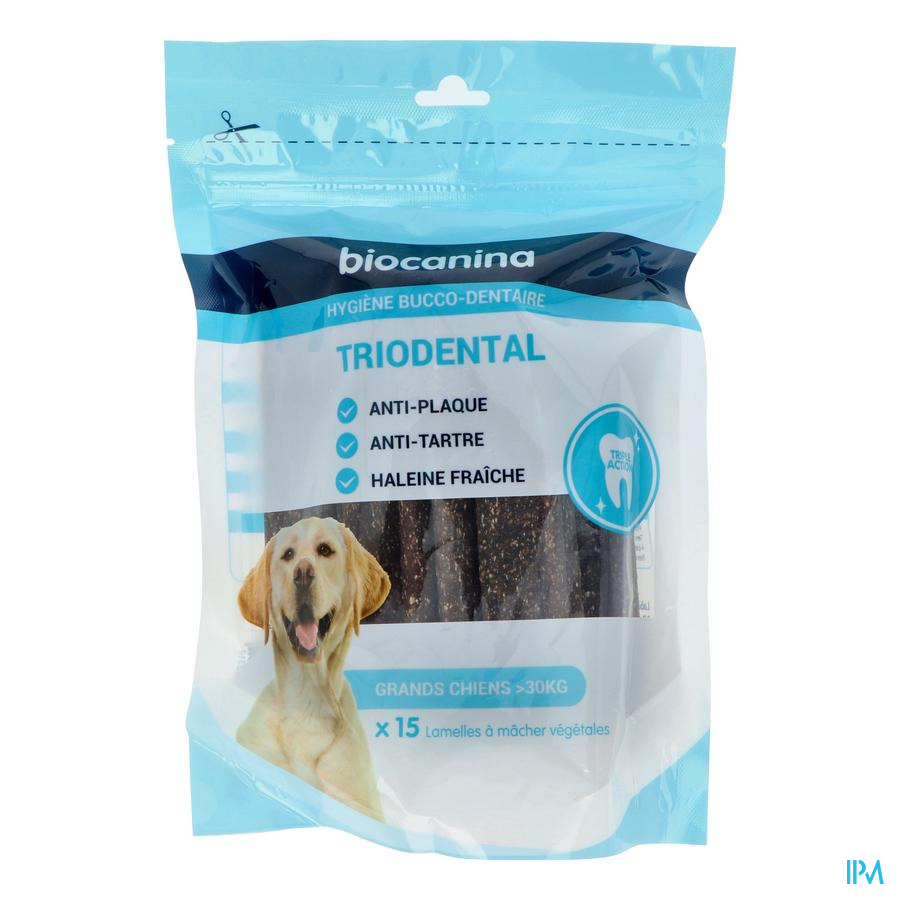vignette Triodental Lamelle A Macher Grand Chien +30kg 15