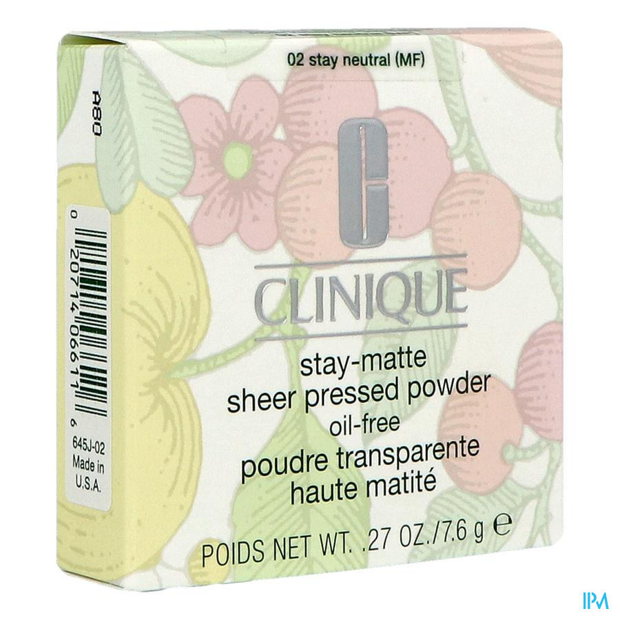 vignette Clinique Poudre Transparente Haute Matite N02 7g6