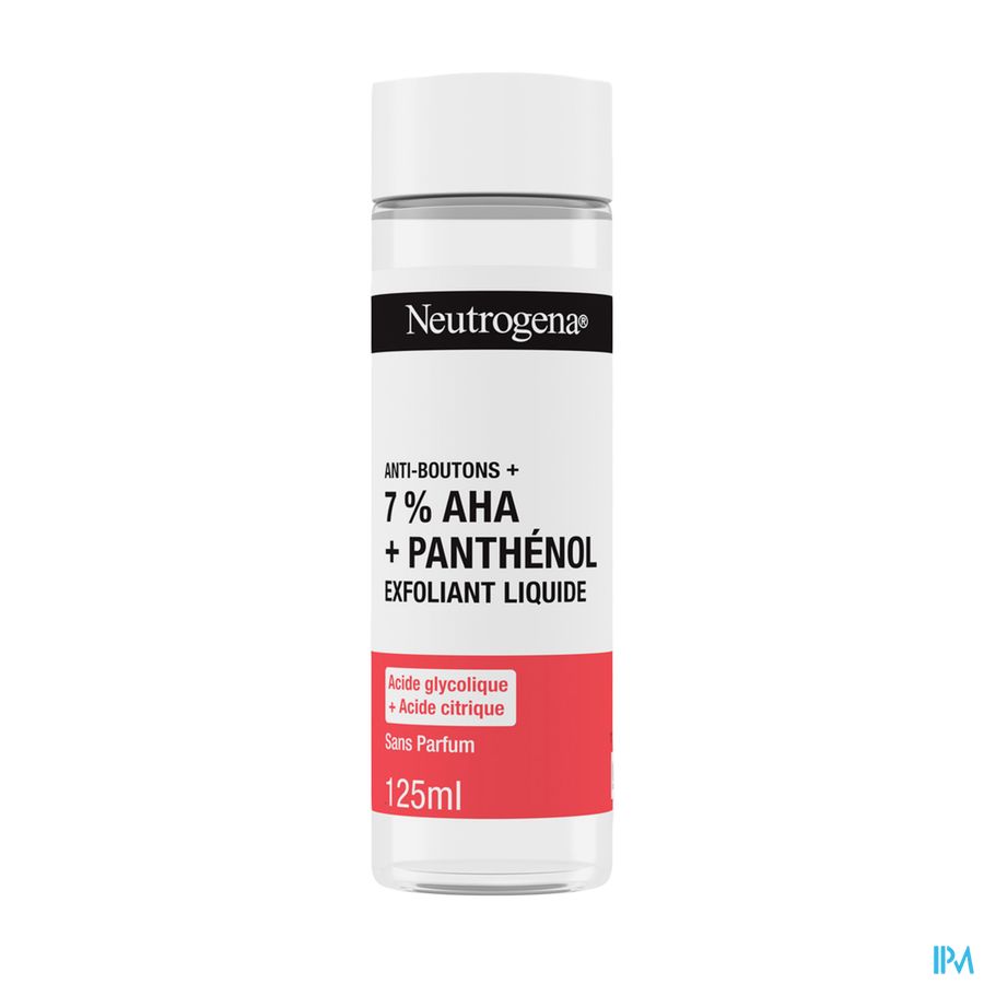 vignette NEUTROGENA EXFOLIANT LIQUIDE FLACON 125ML