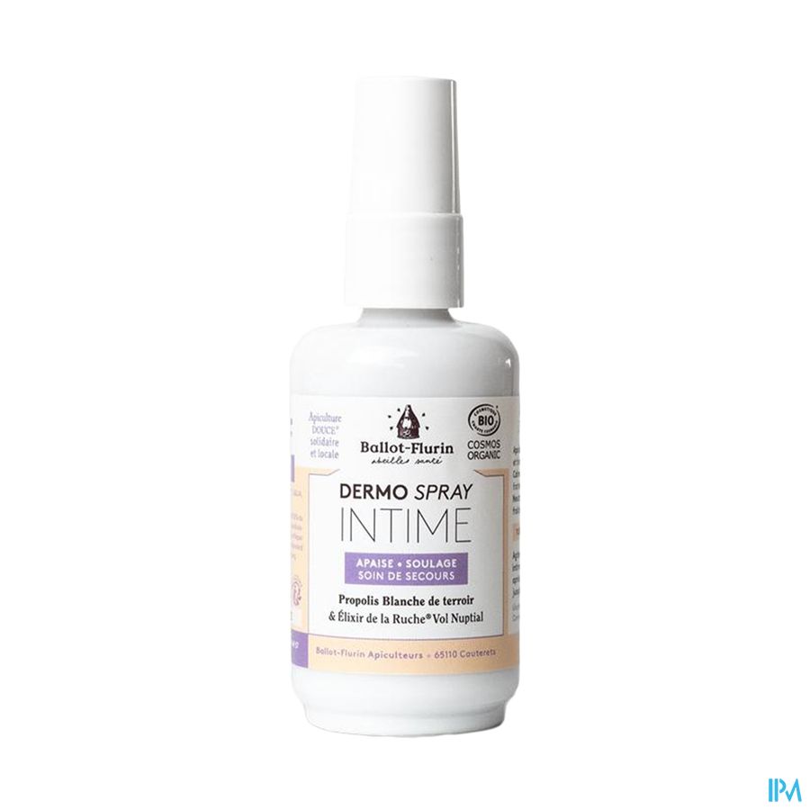 vignette BALLOT FLUR DERMO SPRAY INTIME 50ML