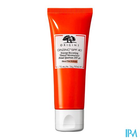 vignette Origins Ginzing Spf 40 Energy Boosting Tinted Moisturizer 50ml