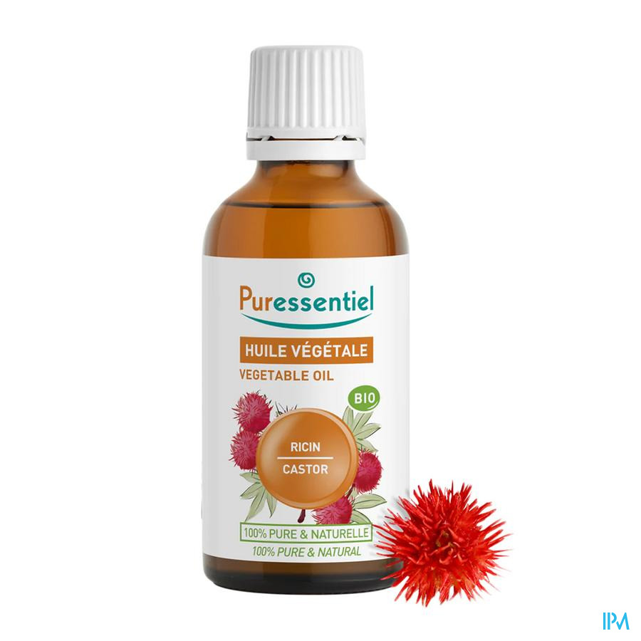 produit PURESSENTIEL HLE VEGET BIO RICIN 50ML
