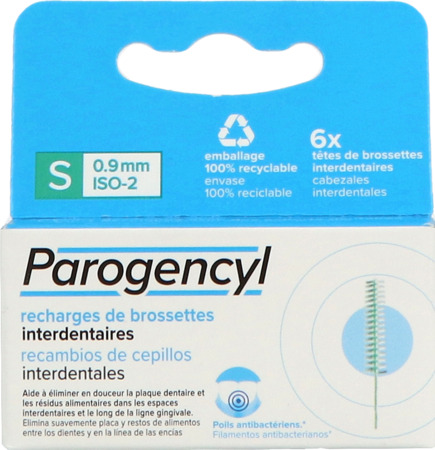 vignette Parogencyl Recharges Tetes Remplacables Brossettes S