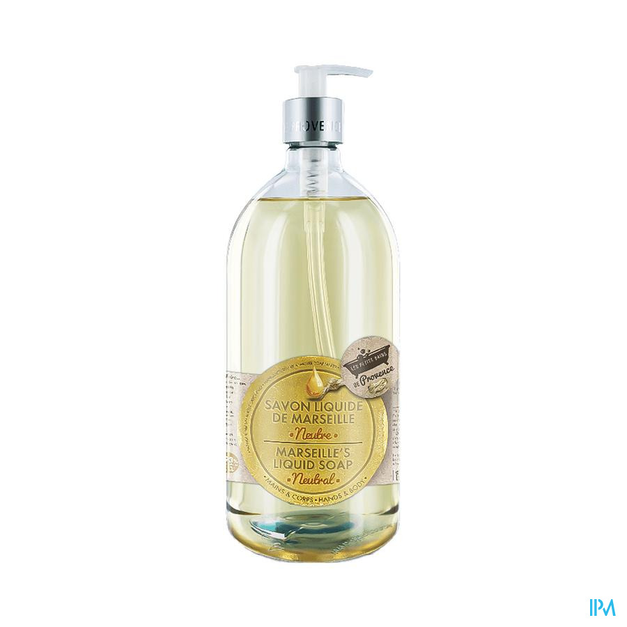 vignette Les Petits Bains De Provence Savon Liquide Neutre 1l