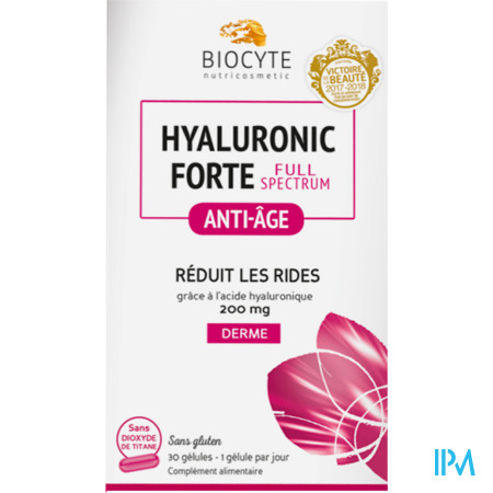 vignette Biocyte Hyaluronic Forte Full Spectrum Gelule 30