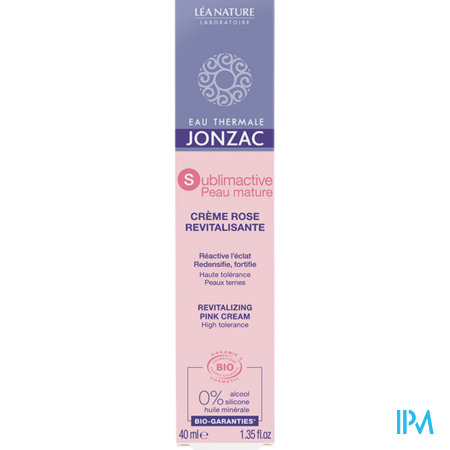 vignette JONZAC CR ROSE REVITALISANTE 40 ML