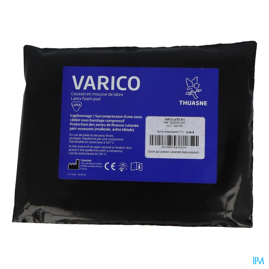 vignette Varico Rubber Heart Coussin Mousse Latex 2