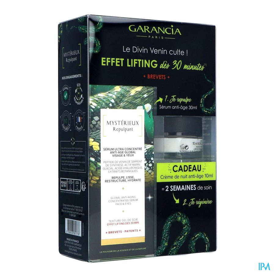 vignette Garancia Mysterieux Repulpant Serum 30ml + Mysterieuses Mille Et Une Nuits 10ml Offert