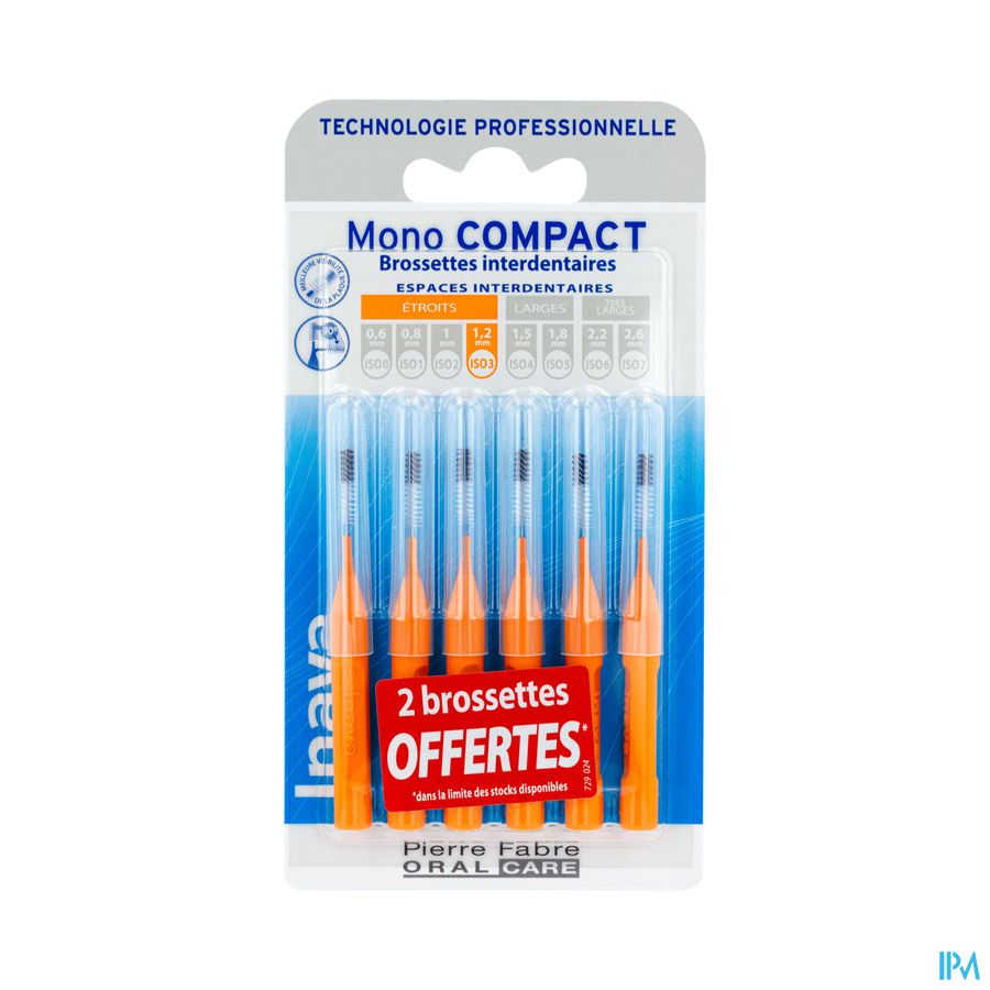 vignette INAVA BROSSETT MONO COMP ORANG 4+2