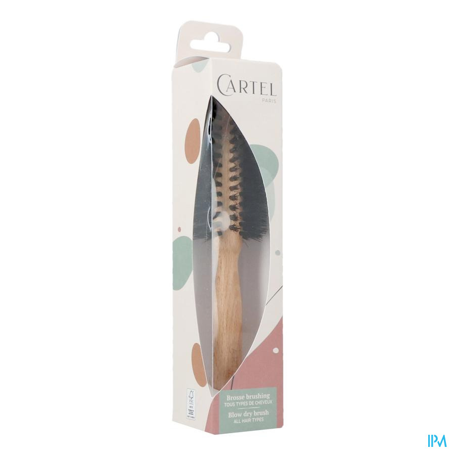 produit VITRY BROSSE BRUSHING 10R MANCHE BOIS