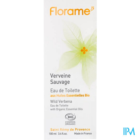 vignette Florame Eau De Toilette Verveine Sauvage Bio 100ml