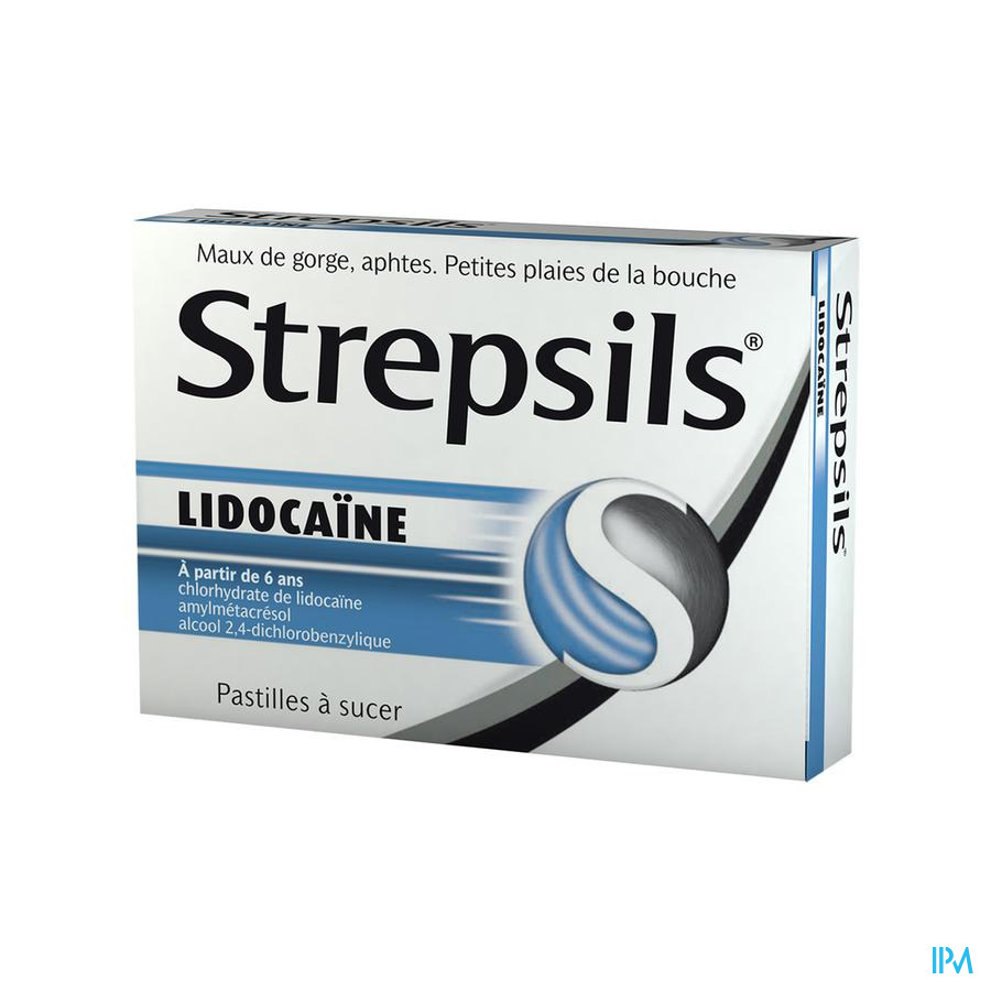 vignette STREPSILS LIDOCAINE PAST 36
