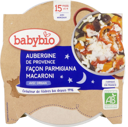 vignette BABYBIO ASS BN PATE ITALIEN 260G