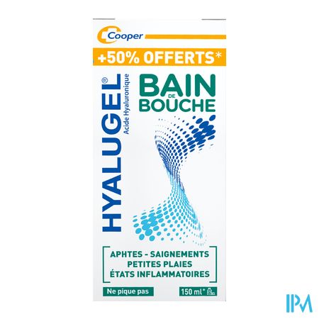 vignette HYALUGEL BAIN BOUCHE 150ML