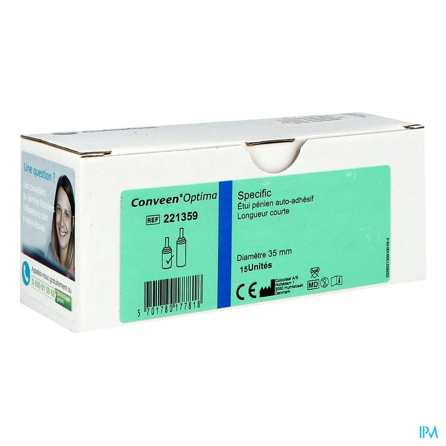 vignette Conveen Optima Specific Etui Penien Court 35mm 15