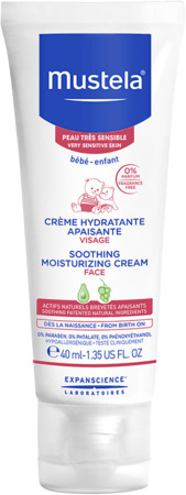 produit Mustela Bebe Creme Hydratante Visage Peaux Tres Sensible 40ml