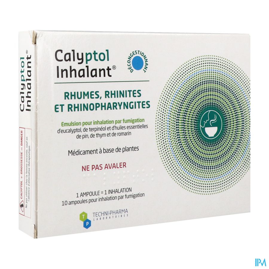 vignette CALYPTOL INHALANT AMP 5ML 10