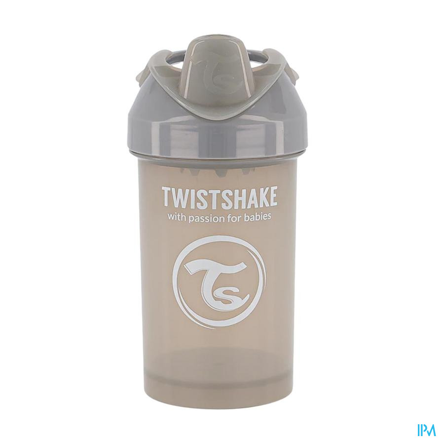 vignette Twistshake Gobelet Infuseur De Fruits Gris Pastel +8m 300ml
