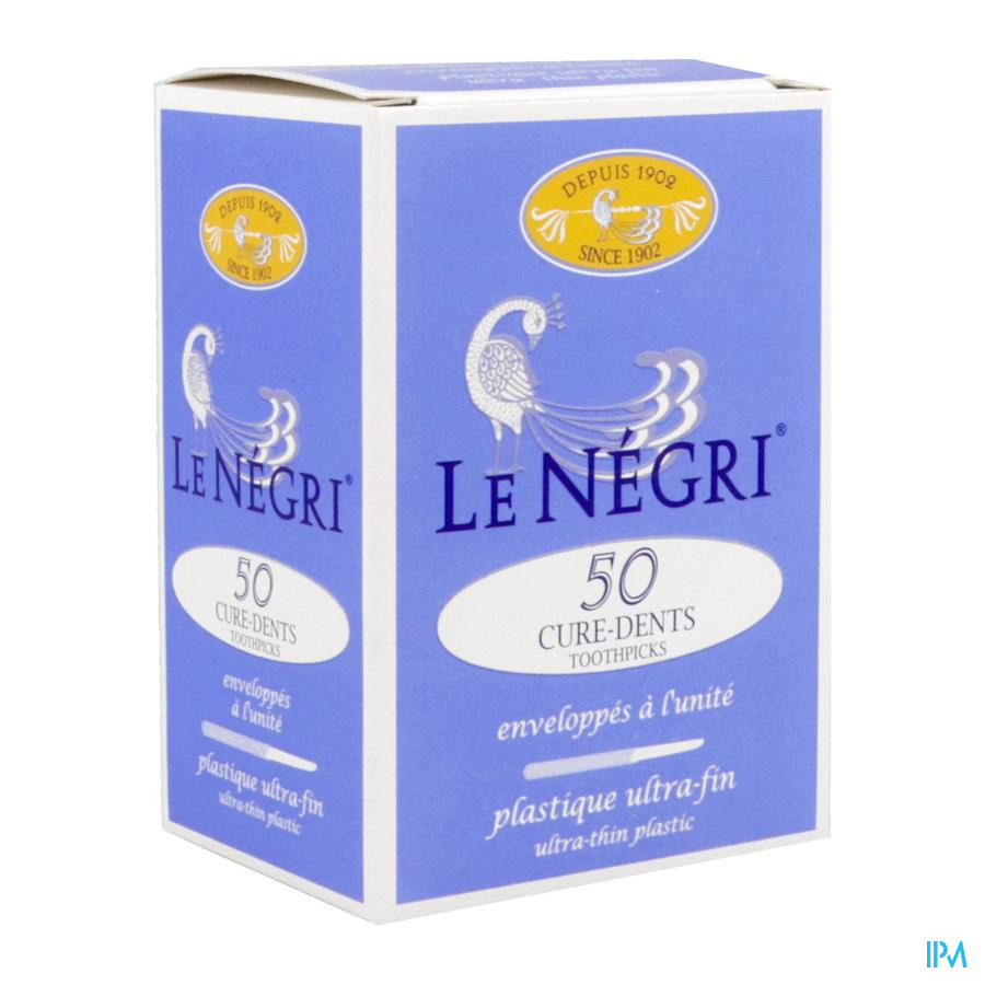 vignette Negri Cure Dents Plastique 50