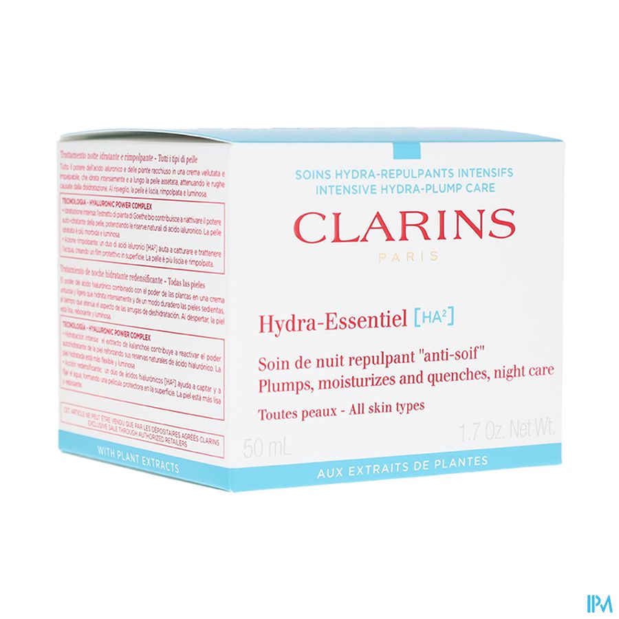 vignette CLARINS HYDRA-ESSENT [HAA] SOIN NUIT 50ML