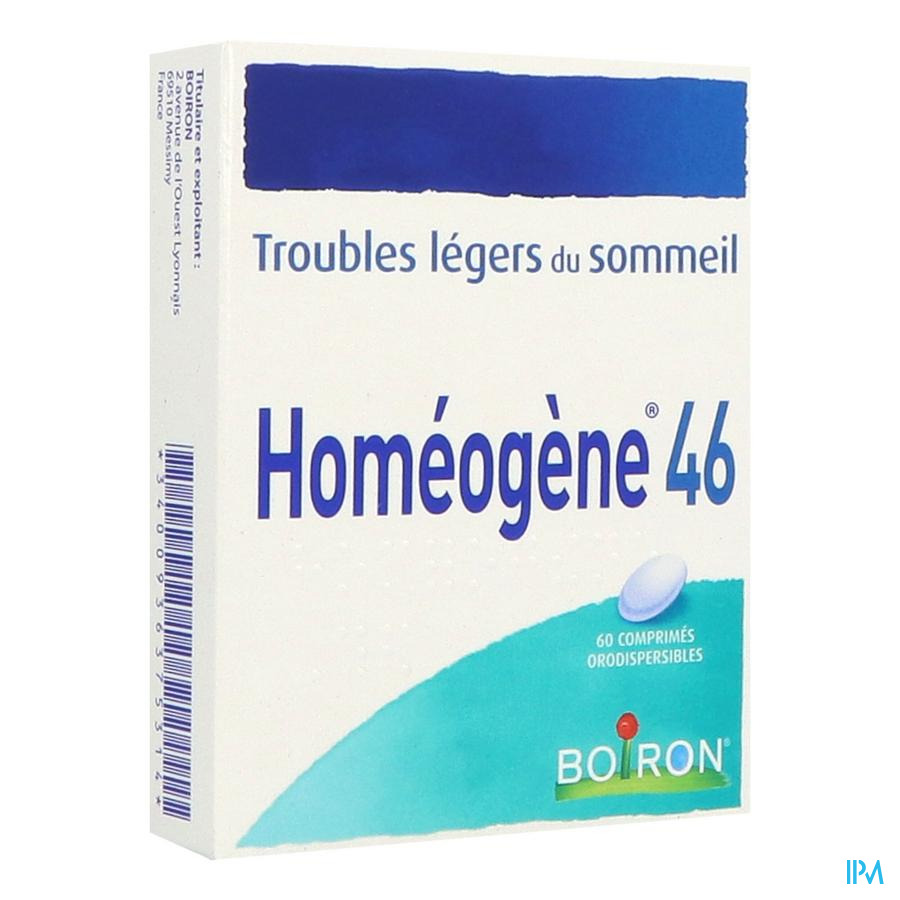 produit HOMEOGENE N°46 CPR 60
